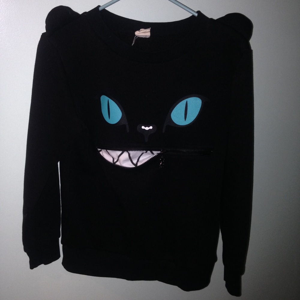 Cotton cat sweater